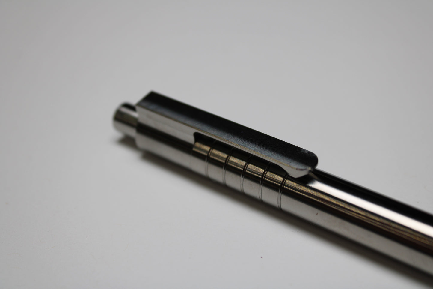 40 Click Clipped Pen - 6Al-4V Titanium - Conical Nose - ISO G2 (Parker)