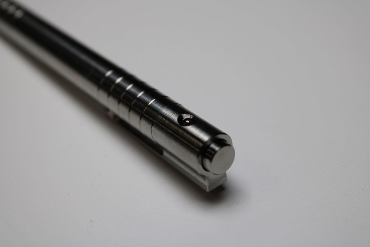 40 Click Clipped Pen - 6Al-4V Titanium - Conical Nose - ISO G2 (Parker)