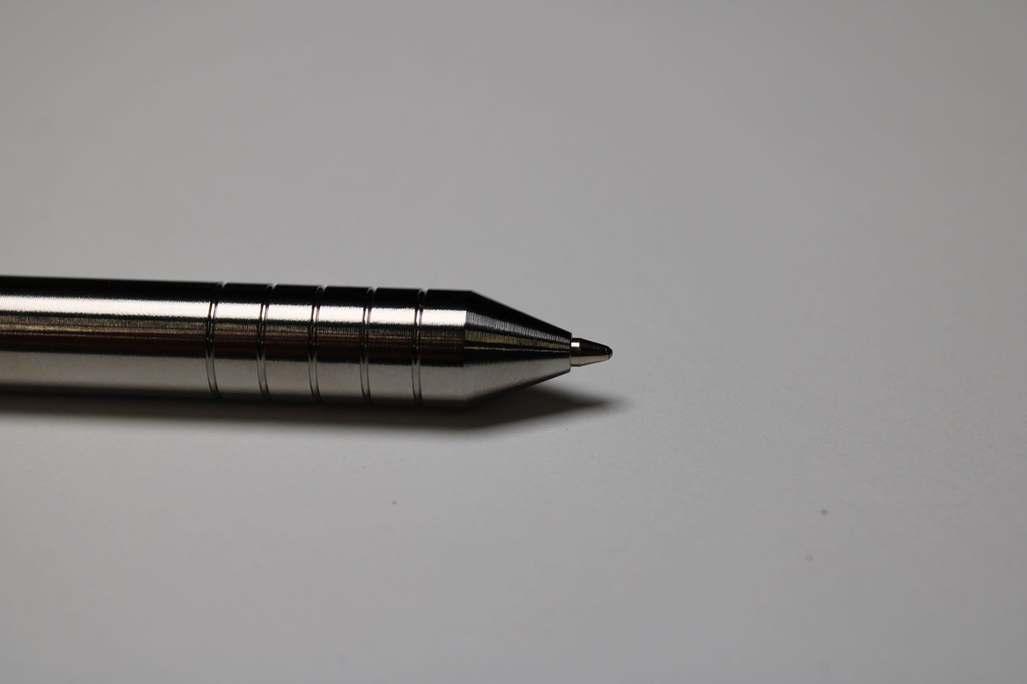 40 Click Clipped Pen - 6Al-4V Titanium - Conical Nose - ISO G2 (Parker)