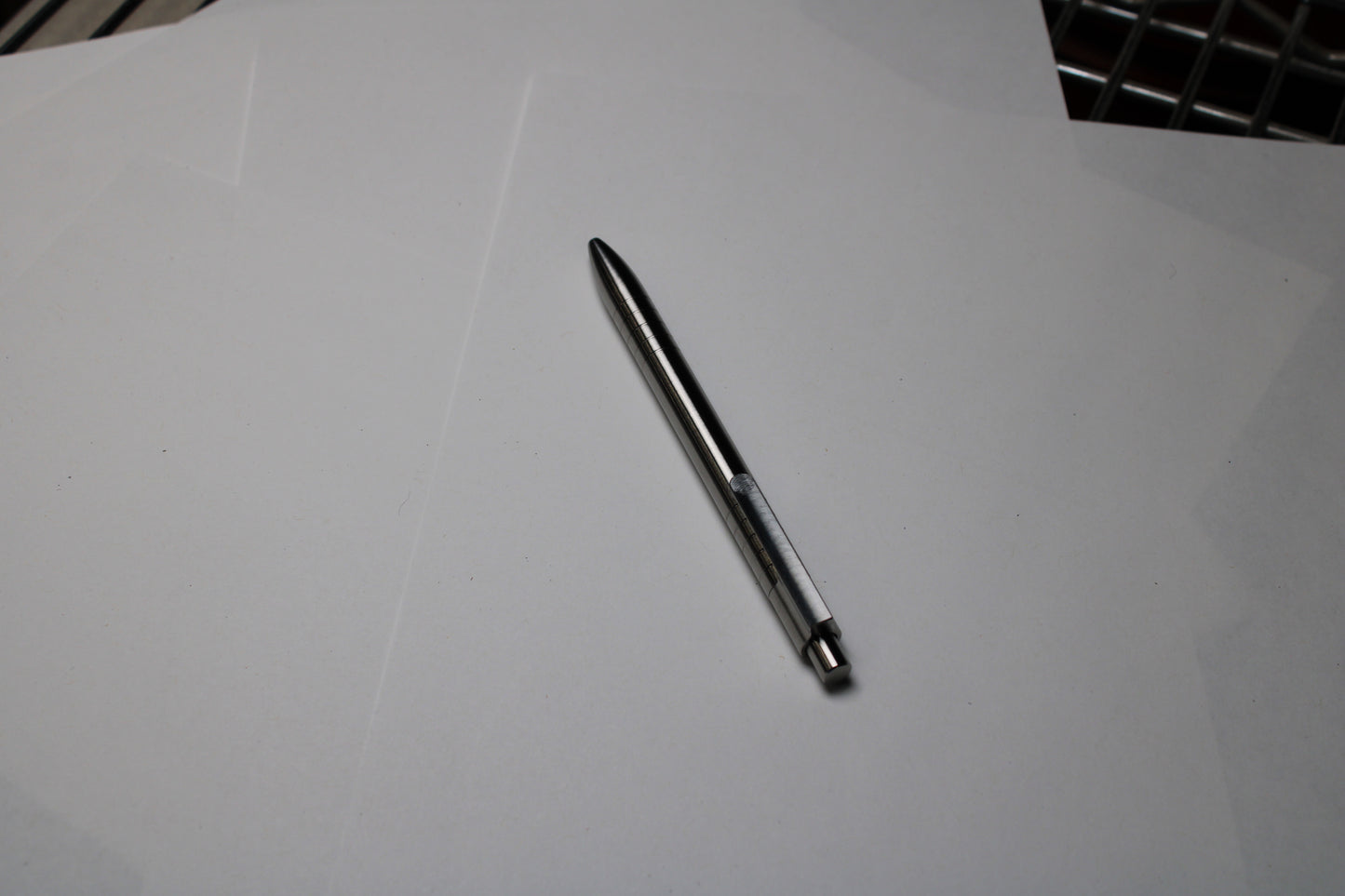 40 Click Clipped Pen - 6Al-4V Titanium - Round Nose -  Pilot G2