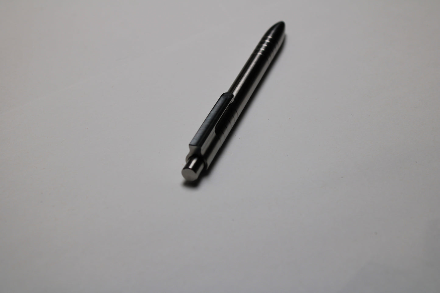 40 Click Clipped Pen - 6Al-4V Titanium - Round Nose -  Pilot G2