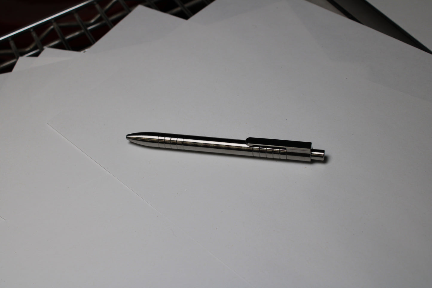 40 Click Clipped Pen - 6Al-4V Titanium - Round Nose -  Pilot G2