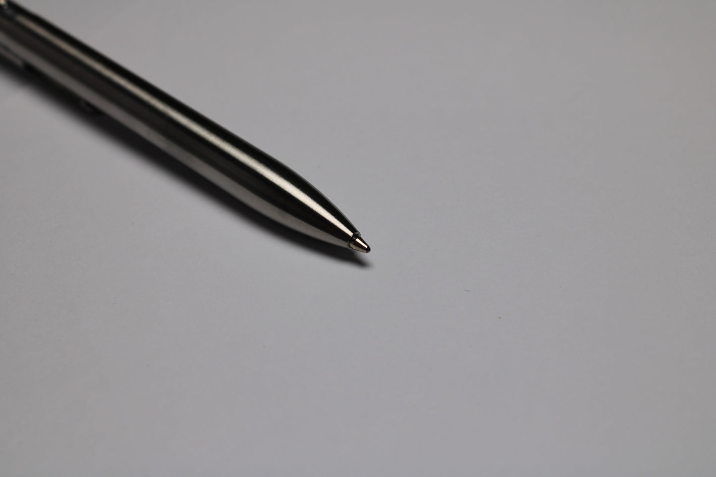 40 Click Clipped Pen - 6Al-4V Titanium - Round Nose -  ISO G2 (Parker)