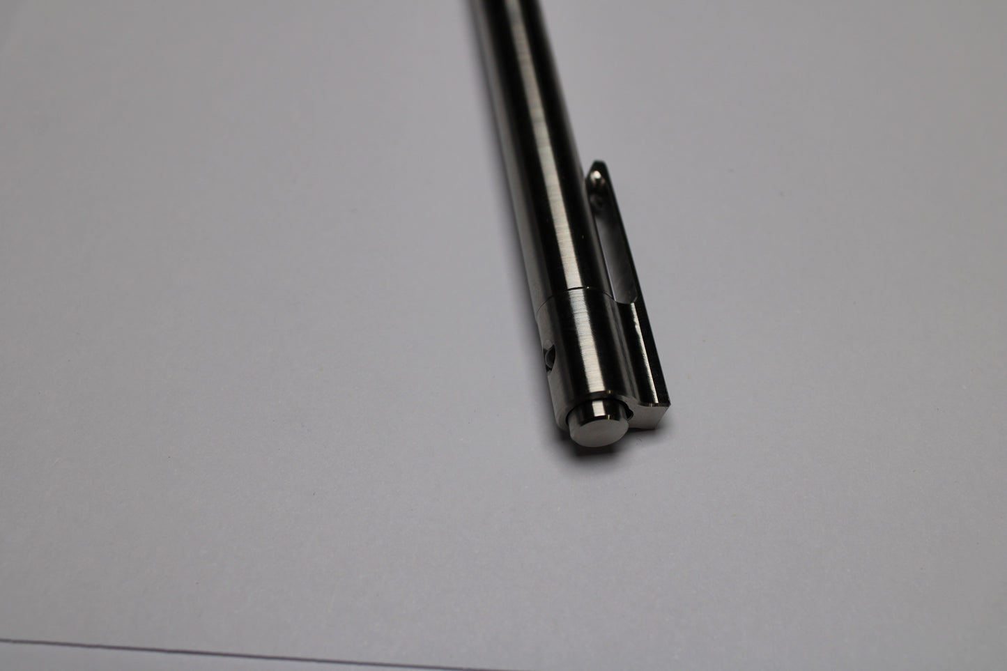 40 Click Clipped Pen - 6Al-4V Titanium - Round Nose -  ISO G2 (Parker)