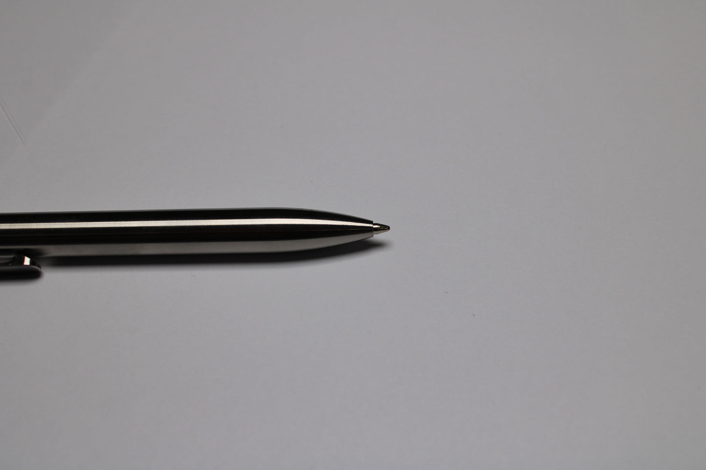 40 Click Clipped Pen - 6Al-4V Titanium - Round Nose -  ISO G2 (Parker)